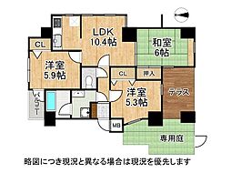 間取図画像 3LDK