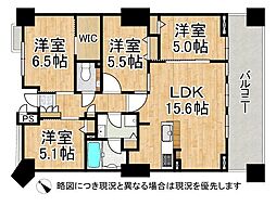 ルネセントラルタワー 4LDKの間取図画像