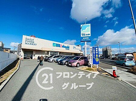 スーパーマルハチ甲武橋店 徒歩10分。 750m