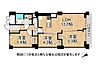 間取り：全居室収納完備で、お部屋を広くお使いいただけます！