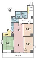 モンテアルト緑青館 302 ｜ 東京都八王子市緑町364-1（賃貸マンション3LDK・3階・72.27㎡） その2