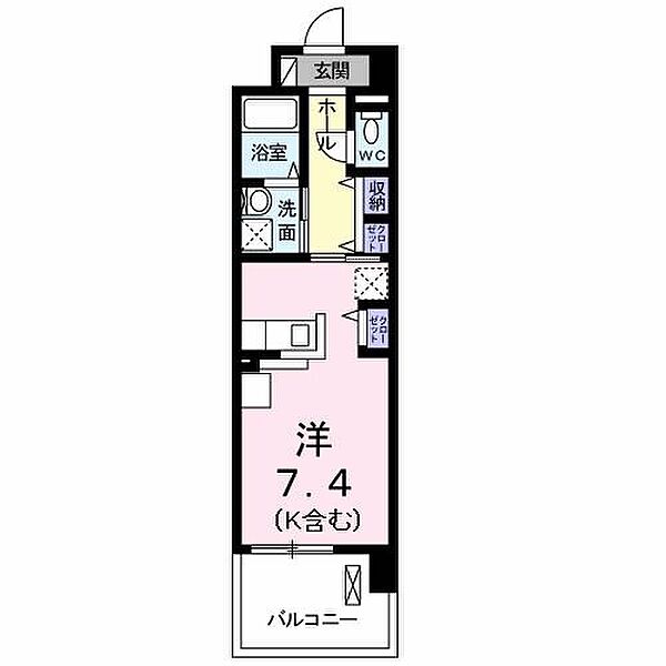 レギオン 205｜東京都多摩市和田(賃貸マンション1R・2階・30.96㎡)の写真 その2
