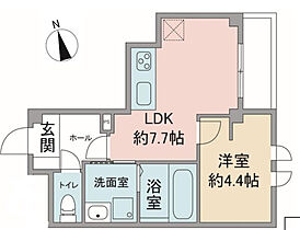 ユアメゾンやわらぎ 105 ｜ 東京都立川市羽衣町1丁目5-9（賃貸マンション1DK・1階・32.98㎡） その2