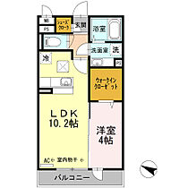 Droom高尾 102 ｜ 東京都八王子市館町649-12（賃貸アパート1LDK・1階・37.53㎡） その2