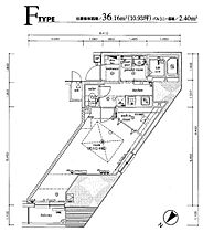 ヴェルステージ国分寺 801 ｜ 東京都国分寺市南町3丁目18-10（賃貸マンション1K・8階・36.16㎡） その2