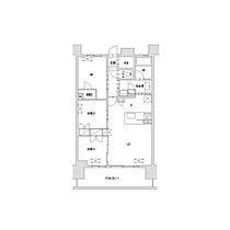 八王子レジデンス 302 ｜ 東京都八王子市八日町1-17（賃貸マンション2SLDK・3階・65.32㎡） その2