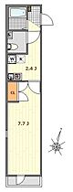 ノーブルコート2 204 ｜ 東京都多摩市乞田929-2（賃貸アパート1K・2階・25.31㎡） その2