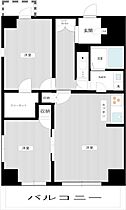 ISM八王子 506 ｜ 東京都八王子市八幡町11-5（賃貸マンション2LDK・5階・60.90㎡） その2