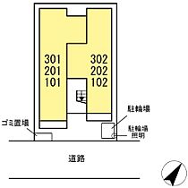 DROOM中町 102 ｜ 東京都町田市中町2丁目21-（賃貸アパート2LDK・1階・56.74㎡） その1