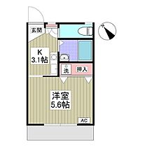 パレス金森台 202 ｜ 東京都町田市金森1丁目51-14（賃貸アパート1K・2階・19.60㎡） その2