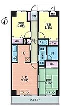 グレンツェントハイム相模大野 406 ｜ 神奈川県相模原市南区上鶴間6丁目1-7（賃貸マンション3LDK・4階・65.02㎡） その2