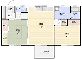 福森ハイツ 103 ｜ 東京都町田市旭町1丁目10-2（賃貸アパート2LDK・1階・59.49㎡） その2