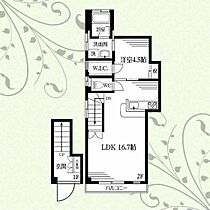 ラベンダーコート 201 ｜ 神奈川県相模原市南区東林間5丁目1-6（賃貸マンション1LDK・2階・54.17㎡） その2