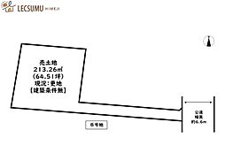 姫路市北平野南の町／売土地