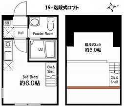 🉐敷金礼金0円！🉐ハーミットクラブハウス三ツ沢南町ＩＩ