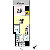 ベイサイドヒルズ関内  ｜ 神奈川県横浜市中区長者町1丁目（賃貸マンション1LDK・3階・32.06㎡） その2