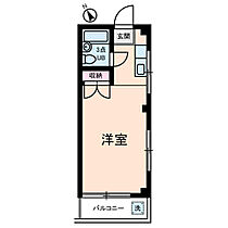 浅間下コーポ  ｜ 神奈川県横浜市西区浅間町1丁目（賃貸マンション1K・3階・18.22㎡） その2