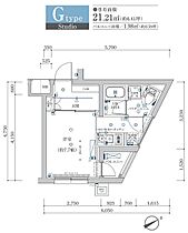 エストゥルース横浜子安  ｜ 神奈川県横浜市神奈川区七島町（賃貸マンション1R・3階・21.21㎡） その2