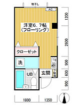 カームハイツ・Ｋ  ｜ 神奈川県横浜市鶴見区矢向1丁目（賃貸マンション1R・1階・18.31㎡） その2