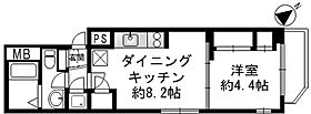 エフ・パークレジデンス横浜反町  ｜ 神奈川県横浜市神奈川区松本町2丁目（賃貸マンション1DK・2階・31.84㎡） その2