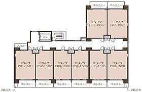 プレジオ阿波座2-8F 0308 ｜ 大阪府大阪市西区川口3丁目3-11（賃貸マンション1LDK・3階・40.92㎡） その13