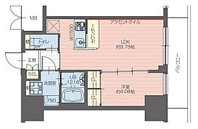 プレジオ永和EURO 0903 ｜ 大阪府東大阪市長栄寺(住居表示未定)（賃貸マンション1LDK・9階・34.79㎡） その2