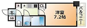 レジデンス神戸大倉山グルーブ  ｜ 兵庫県神戸市兵庫区荒田町1丁目（賃貸マンション1K・4階・24.00㎡） その2