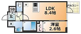 エスリード神戸三宮ヒルズ  ｜ 兵庫県神戸市中央区中山手通2丁目（賃貸マンション1LDK・9階・29.24㎡） その2