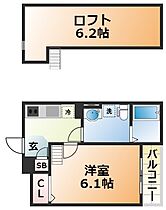 SkyGrace御蔵通  ｜ 兵庫県神戸市長田区御蔵通3丁目（賃貸アパート1K・1階・21.46㎡） その2