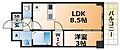エスリードレジデンスグラン神戸三宮シティ6階11.6万円