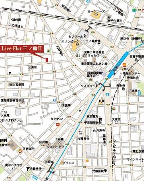 ＬｉｖｅＦｌａｔ三ノ輪II（ライブフラット三ノ輪II） 702｜東京都荒川区東日暮里１丁目(賃貸マンション1LDK・7階・35.03㎡)の写真 その16