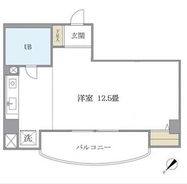 ラキシス一番町 301｜東京都千代田区一番町(賃貸マンション1R・3階・28.76㎡)の写真 その2