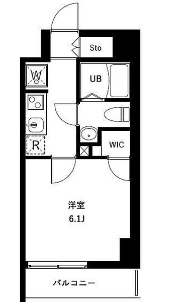 アーバンパークお花茶屋 706｜東京都葛飾区宝町１丁目(賃貸マンション1K・7階・21.28㎡)の写真 その2