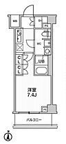 ジェノヴィア本所吾妻橋IIスカイガーデン 606 ｜ 東京都墨田区本所４丁目9-1（賃貸マンション1K・6階・26.04㎡） その2