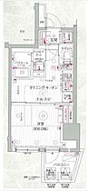 エステムプラザ市谷外濠公園 1005 ｜ 東京都新宿区市谷本村町2-6（賃貸マンション1DK・10階・25.63㎡） その2