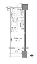 パークハビオ平河町 605 ｜ 東京都千代田区平河町１丁目4-9（賃貸マンション1R・6階・25.77㎡） その2