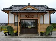 関東鉄道常総線「大宝」駅（6900m）