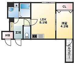 AND TERRACE 羽曳野  ｜ 大阪府羽曳野市島泉1丁目（賃貸アパート1LDK・3階・31.79㎡） その2