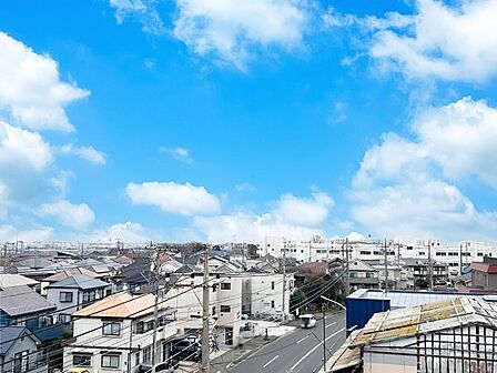 バルコニーからの眺望です