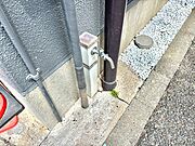 ガーデニングやお掃除に便利な外水栓  