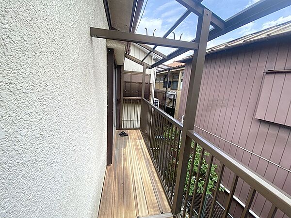 バルコニーを拡大表示
