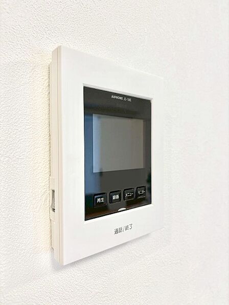 TVモニター付インターフォンが付いていてセキュリティ充実  