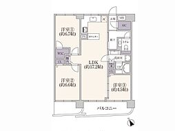 グランドマンション野方 3LDKの間取図画像