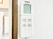 浴室涼風暖房換気乾燥機付きなので、お天気が悪い日のお洗濯も安心！
