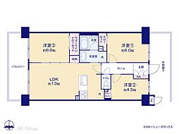 ルネ朝霞台グランアベニュー 3LDKの間取図画像