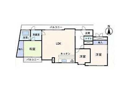 間取り：間取り