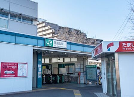 駅 800m JR中央線　西国立駅