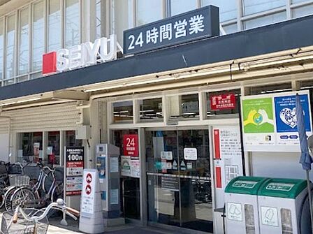 スーパー 670m 西友西国立店