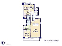 浜田山駅 6,698万円