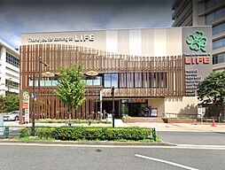 スーパー 900m ライフ豊洲店